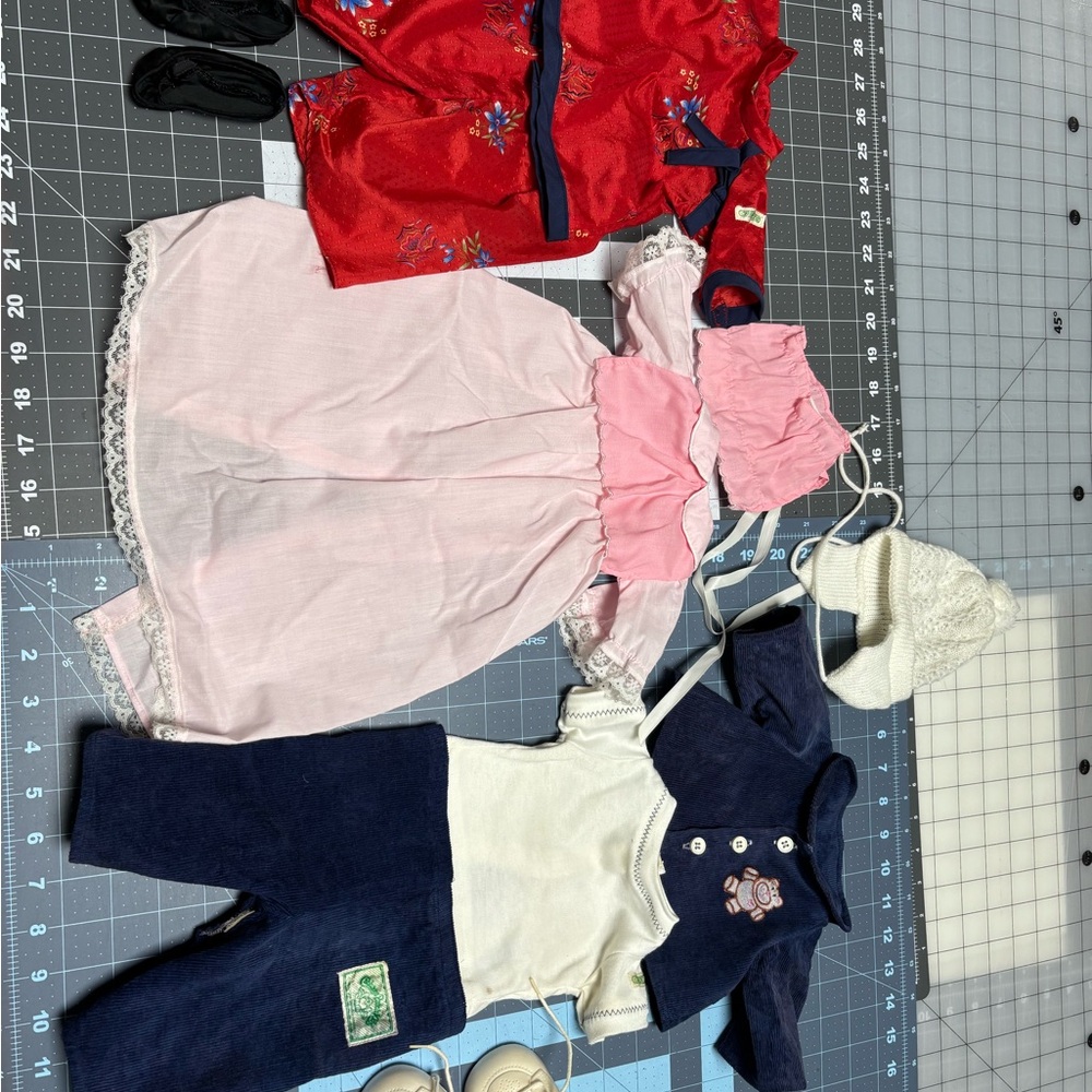 Original Cabbage Patch Kids Adorable 3 Clothing Sets